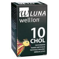 Wellion LUNA CHOL pre meranie cholesterolu, 10 ks