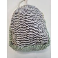 Konopná taška malá, crossbody - fialová