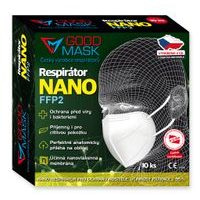 Akcia 1 + 1 ZDARMA Nanorespirátor FFP2 GOOD MASK GM2 NANO