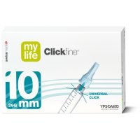 Inzulínové ihly - univerzálne  MYLIFE CLICKFINE 10 MM