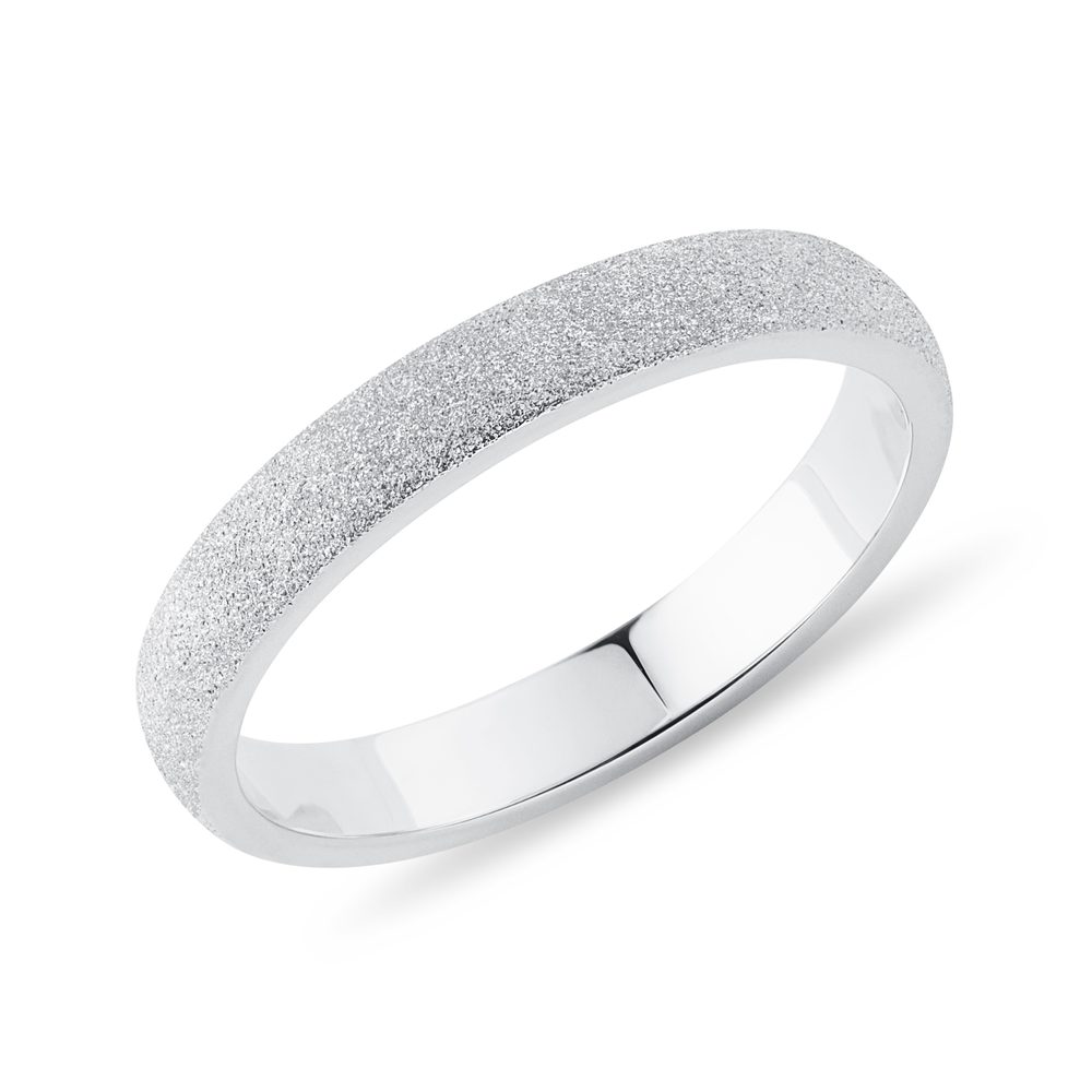 E-shop Dámský snubní prsten stardust z bílého zlata