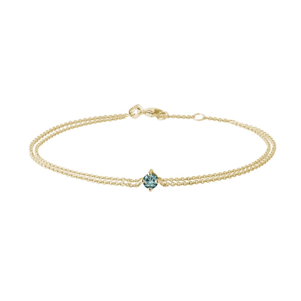 Diamantarmband in Gelbgold KLENOTA