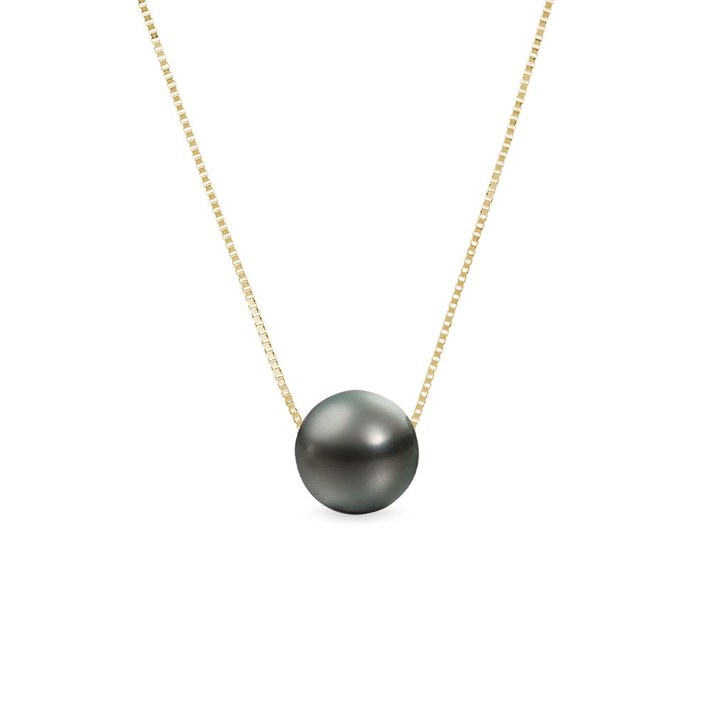 E-shop Zlatý náhrdelník s tahitskou perlou