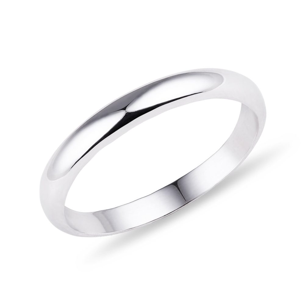 E-shop Dámský snubní prsten z bílého zlata