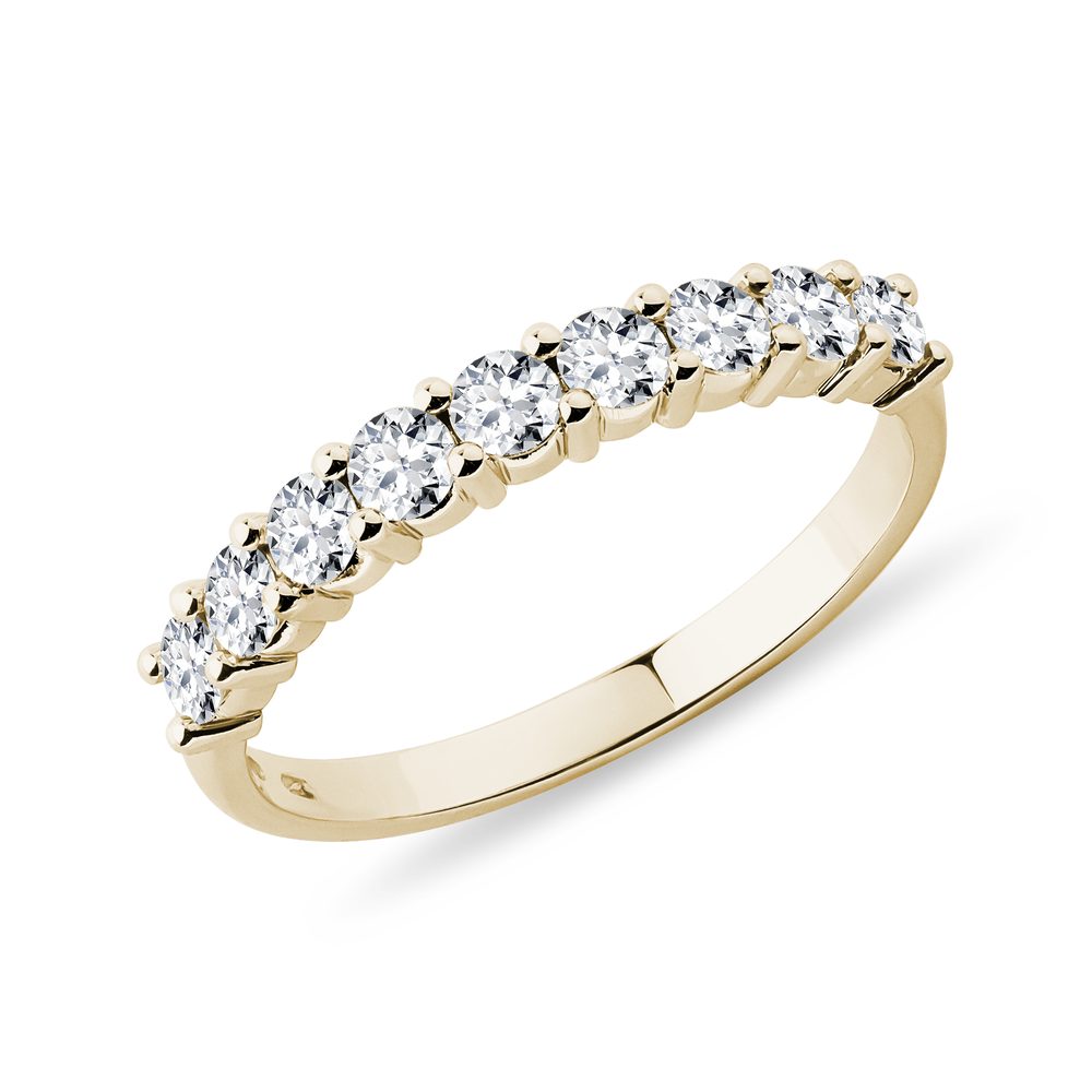 E-shop Diamantový prsten ve zlatě