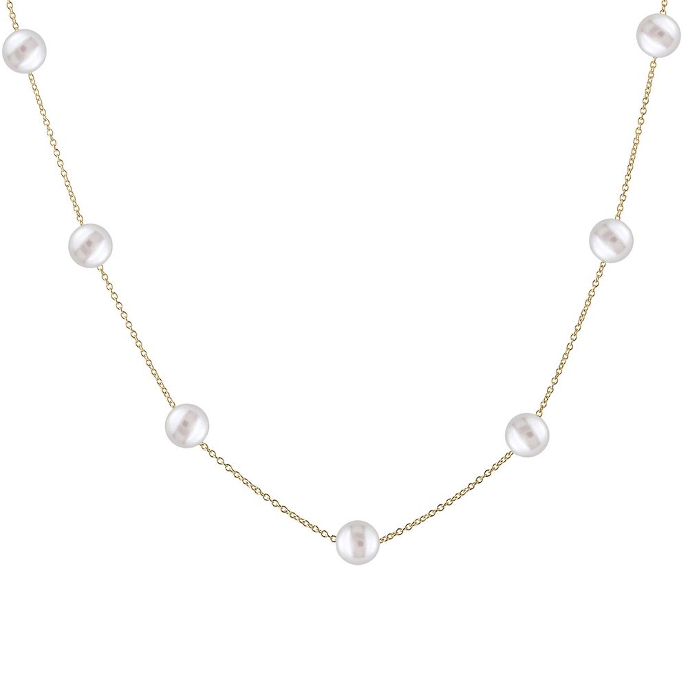 E-shop Zlatý náhrdelník s perlami