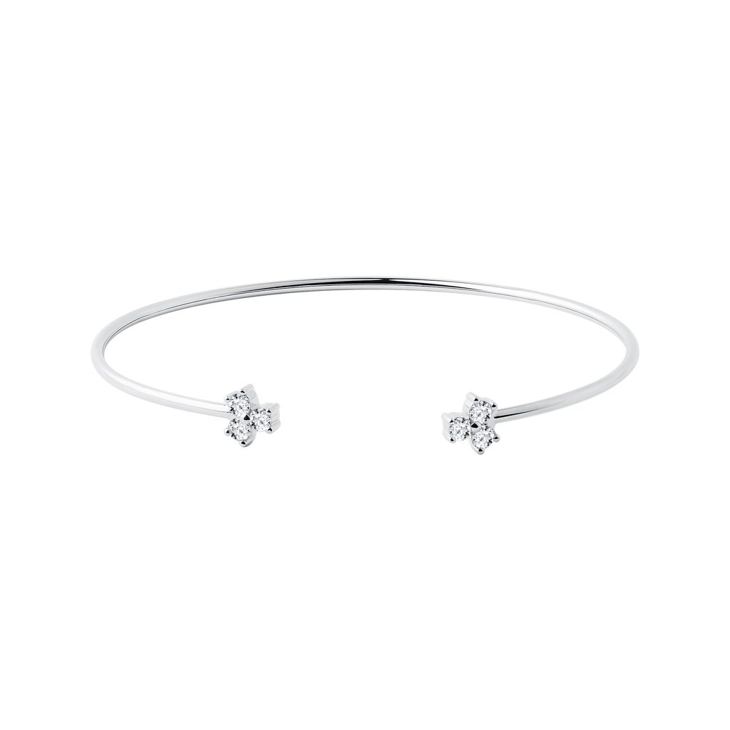 KLENOTA Simple Diamond Bracelet