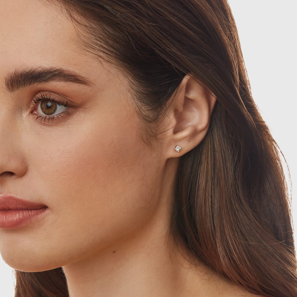 Aggregate more than 127 princess cut diamond earrings best