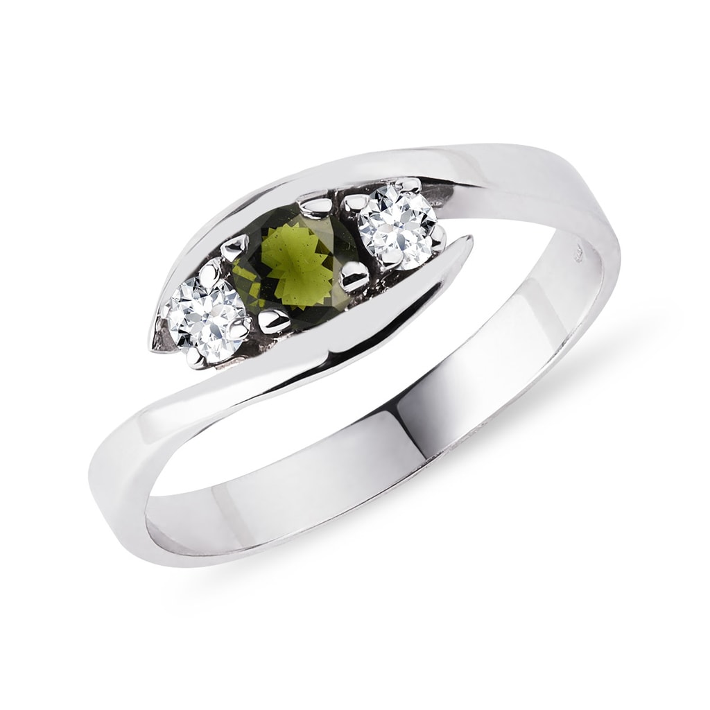 View Moldavite Ring Background