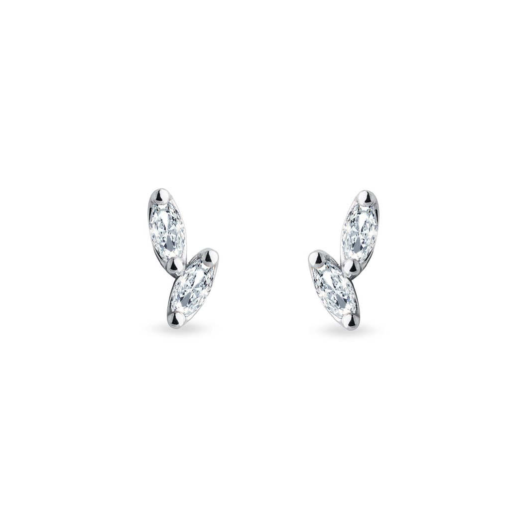 Diamond Earrings in Platinum