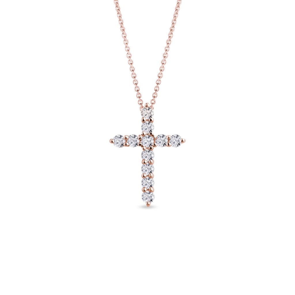 Baby Diamond Cross Necklace – San Antonio Jewelry