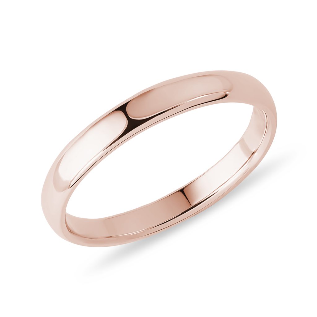 Men'S Ring of Rose Gold | KLENOTA