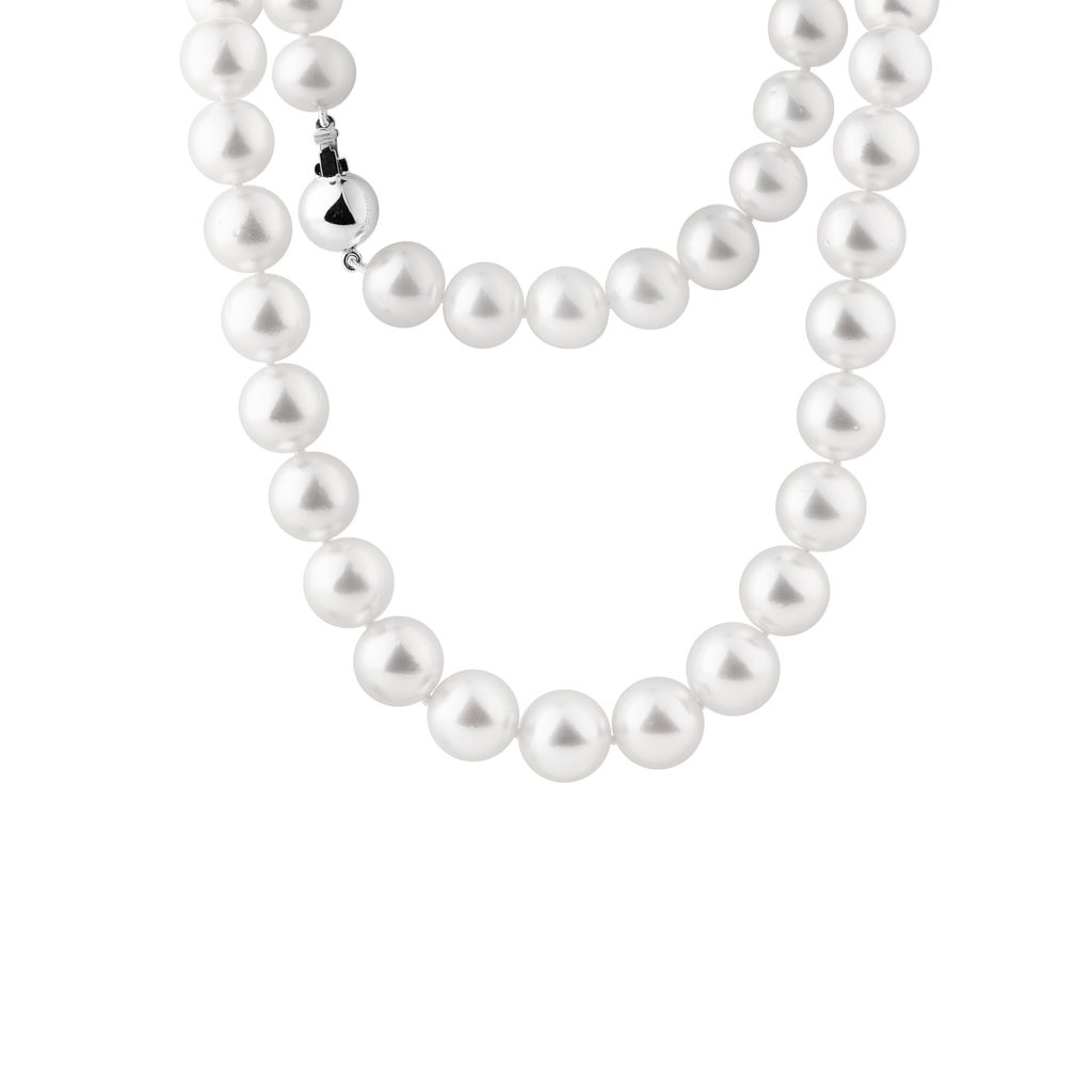 White, Gold and Black South Sea Pearl Strand