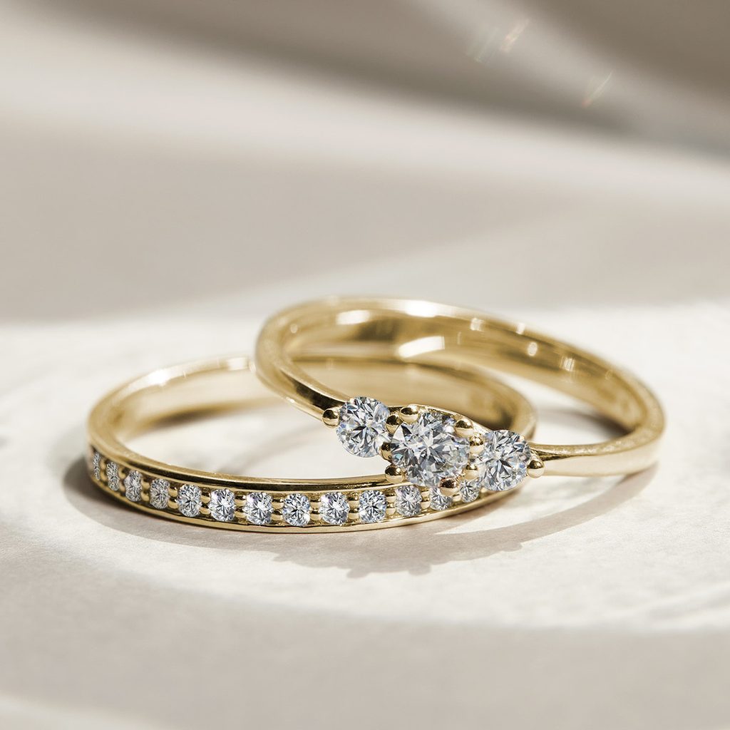 East-West Engagement Rings - The Lane Wedding Inspiration