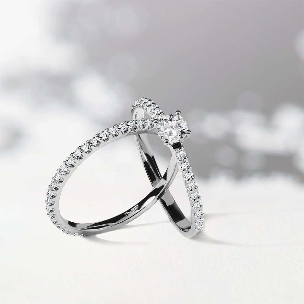 Lab Diamond Trilogy Engagement Ring | Deltora Diamonds AU