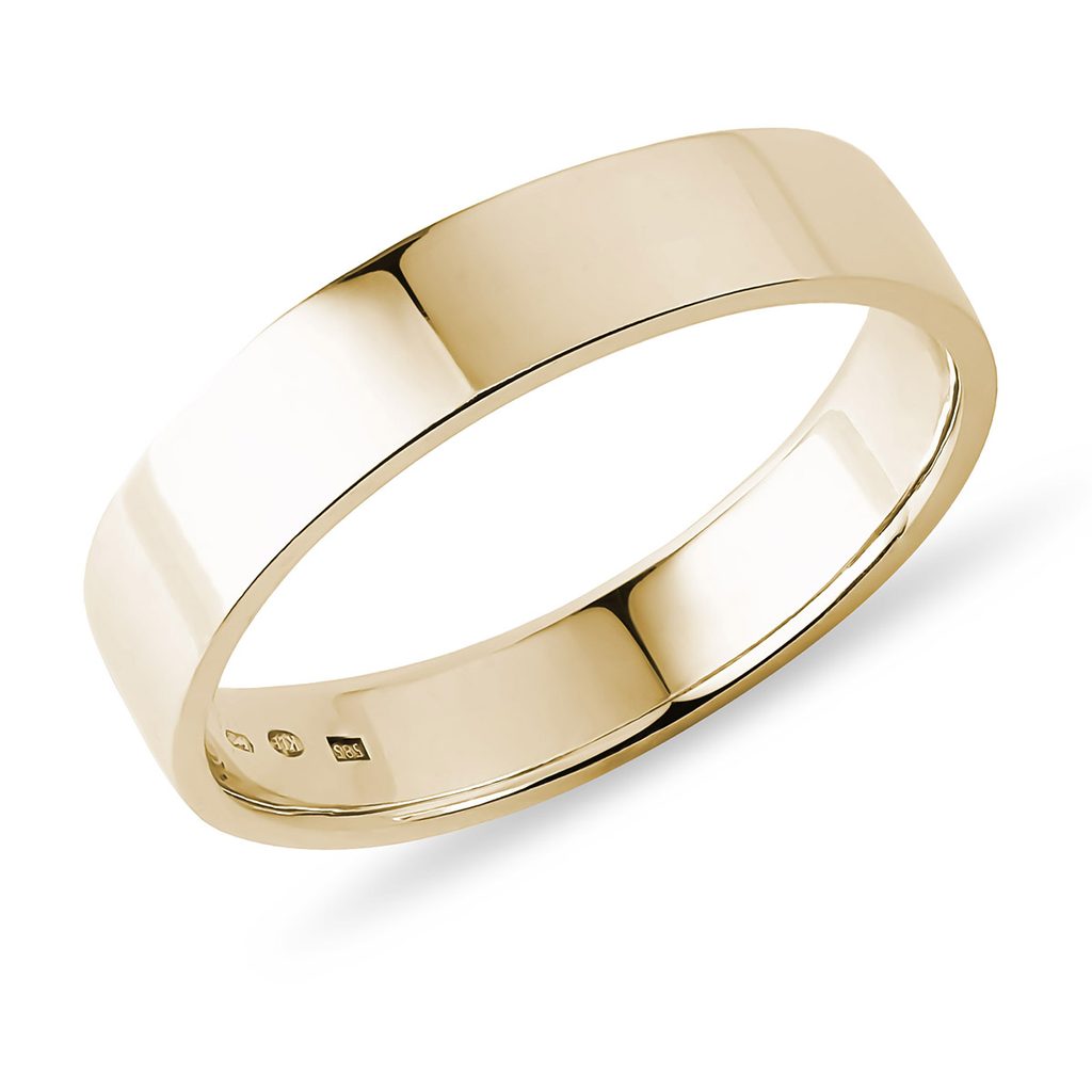 Klasický zlatý prsten pro muže | KLENOTA