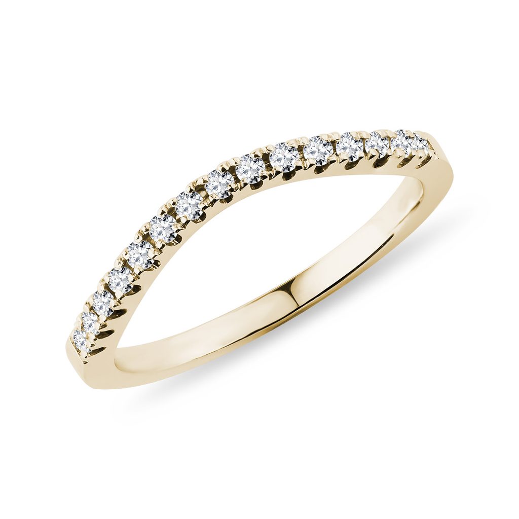 Briliantový snubní prsten | KLENOTA