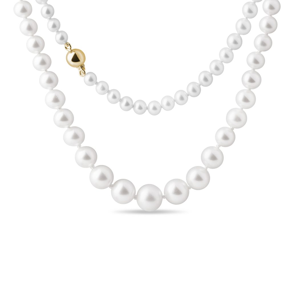 Cultured Golden Freshwater Pearl Necklace at Premium Pearl