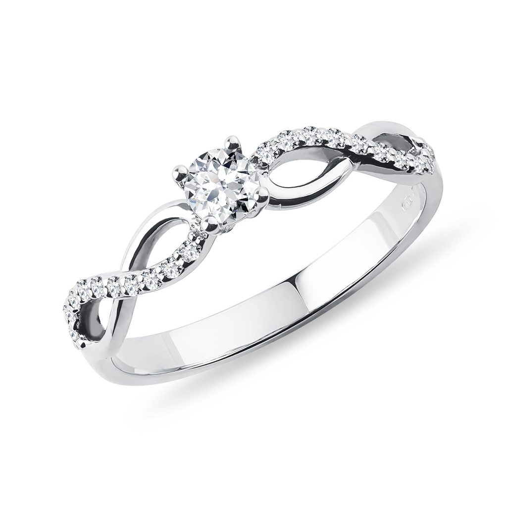 Zásnubní diamantový prsten | KLENOTA