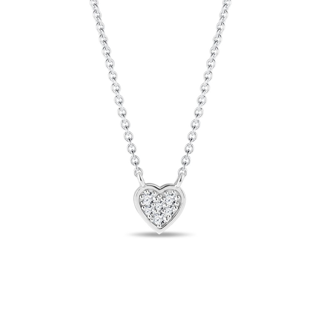 Buy 925 Silver Heart Solitaire Pendant for Women & Girls – CLARA