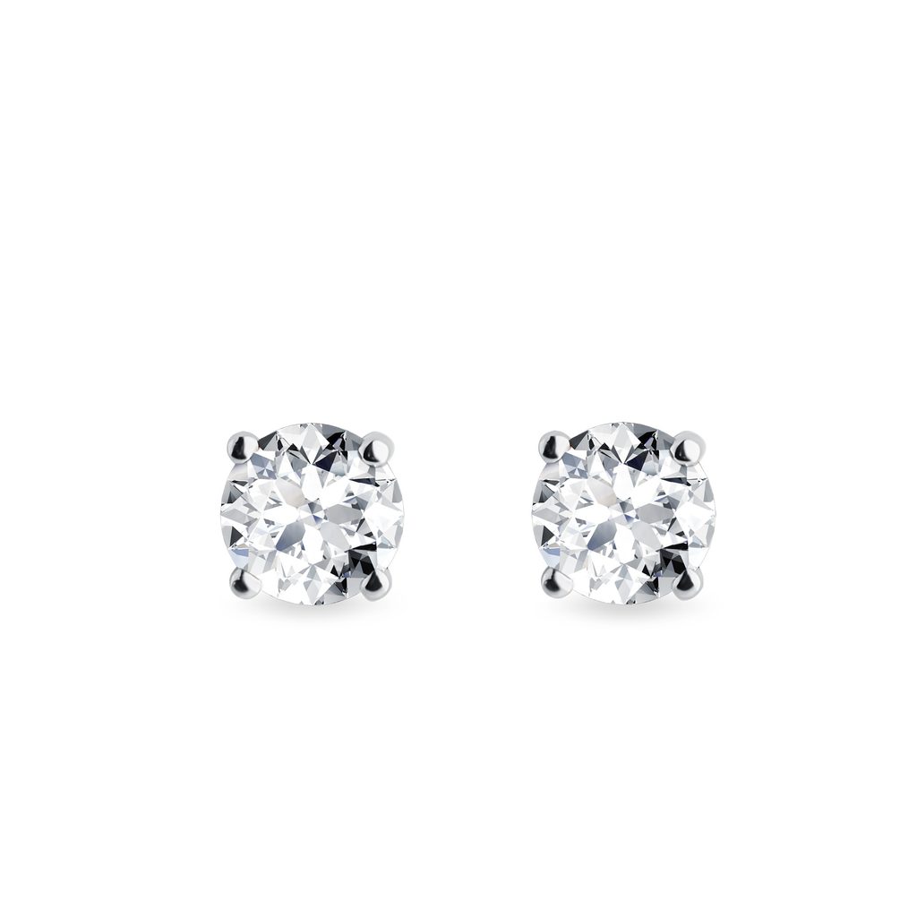 Shop Saks Fifth Avenue Collection 14K White Gold & 5 TCW Round Lab-Grown  Diamond Stud Earrings | Saks Fifth Avenue