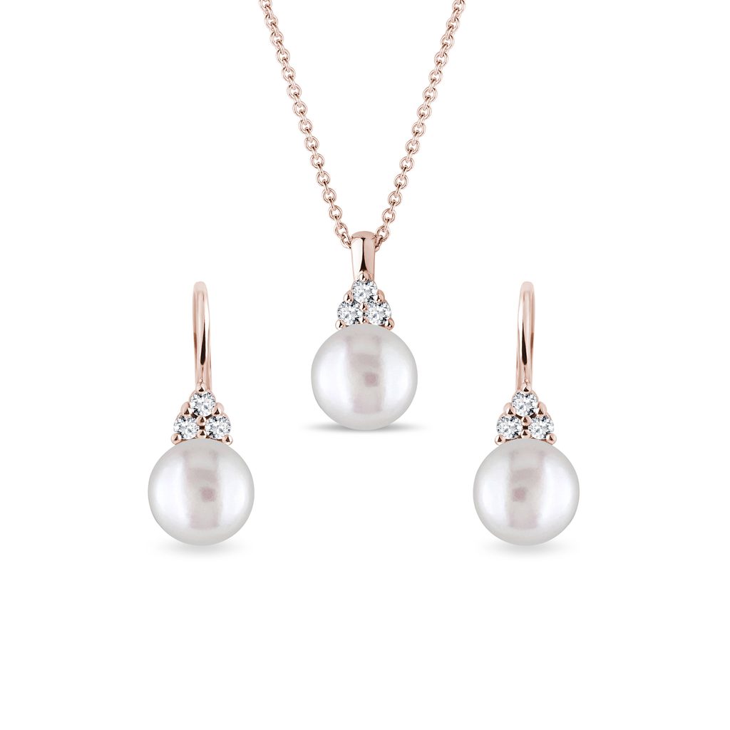 Quartz Pendant Necklace Earrings Ring | Pink Earrings Necklace Set -  Heart-shaped - Aliexpress