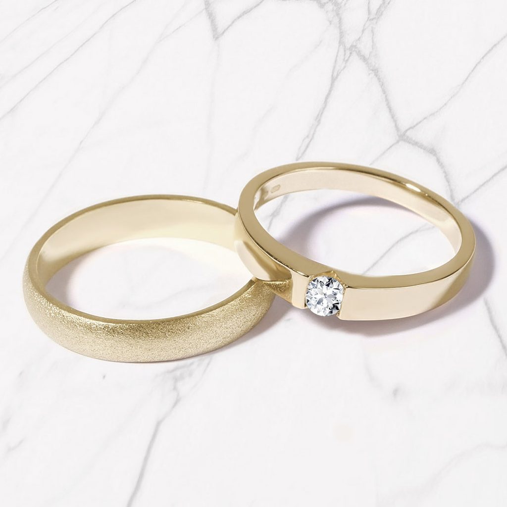 FOTO galerie: originální snubní prsteny | KLENOTA
