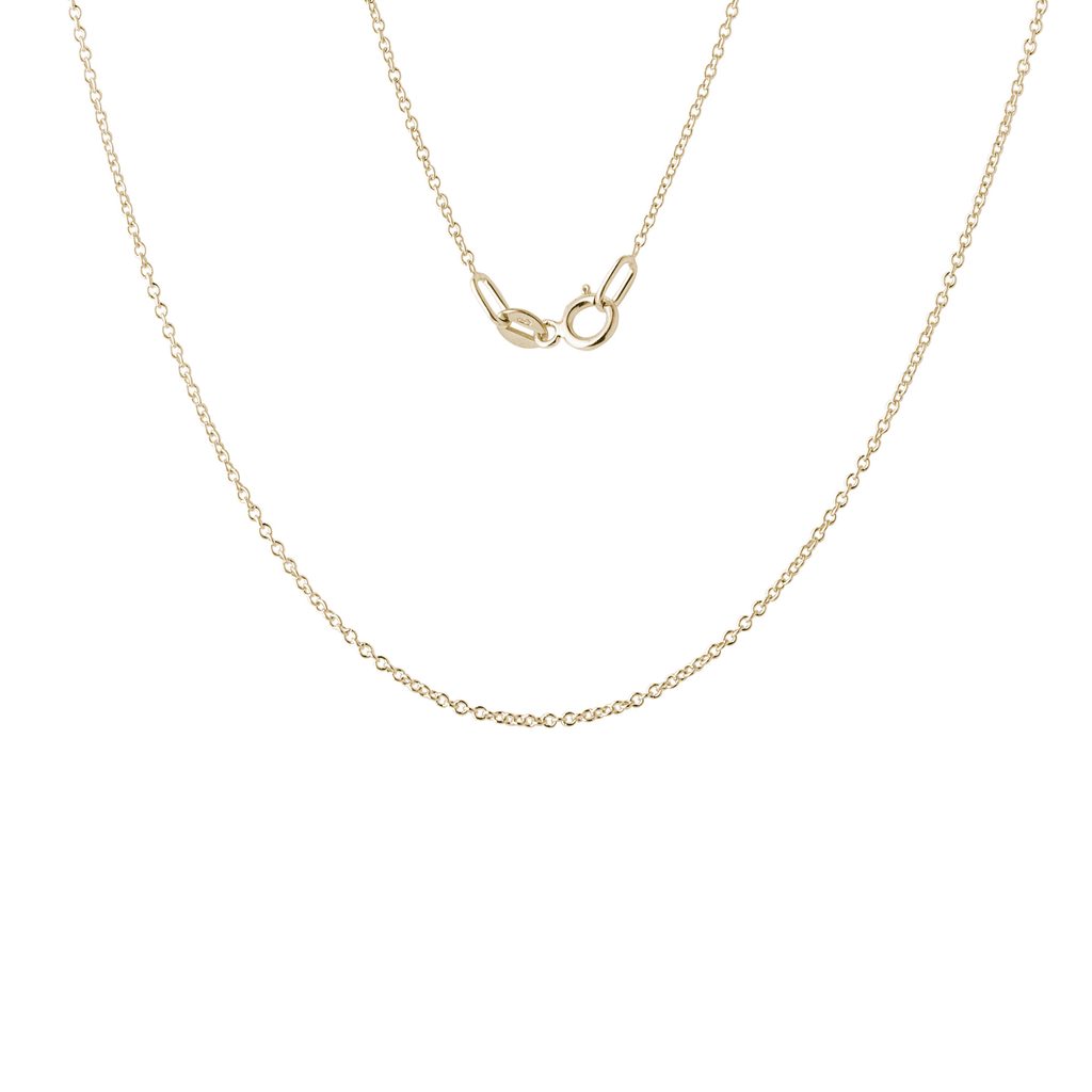 Thin Chain Necklace Silver - 45 cm