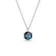 LONDON TOPAZ PENDANT IN WHITE GOLD - TOPAZ NECKLACES{% if category.pathNames[0] != product.category.name %} - {% endif %}