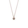 DANCING CHAMPAGNE DIAMOND NECKLACE IN ROSE GOLD - DIAMOND NECKLACES - NECKLACES