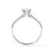 0,5ct diamond engagement ring in white gold