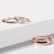 CLASSIC WEDDING RING SET IN ROSE GOLD - ROSE GOLD WEDDING SETS - WEDDING RINGS