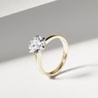 LUXURIÖSER RING MIT LABOR-DIAMANT IN GELBGOLD - RINGE MIT LAB GROWN DIAMANTEN - VERLOBUNGSRINGE