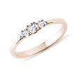 ROSE GOLD ENGAGEMENT RING WITH DIAMOND - DIAMOND ENGAGEMENT RINGS - ENGAGEMENT RINGS