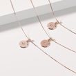 DIAMOND LOCKET PENDANT IN ROSE GOLD - DIAMOND NECKLACES - NECKLACES