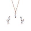 SCHMUCKSET MIT MARQUISEDIAMANTEN IN ROSÉGOLD - SCHMUCK SETS DIAMANT - SCHMUCK