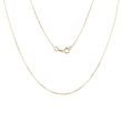 50 CM YELLOW GOLD CABLE CHAIN - GOLD CHAINS - NECKLACES