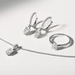 HALSKETTE AUS WEISSGOLD MIT TROPFENFÖRMIGEM DIAMANTEN - KETTEN MIT DIAMANTEN - KETTEN