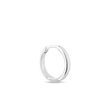CLASSIC SINGLE HUGGIE HOOP IN WHITE GOLD - SINGLE EARRINGS - EARRINGS
