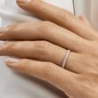 ELEGANT 14K ROSE GOLD RING WITH DIAMONDS - WOMEN'S WEDDING RINGS - WEDDING RINGS