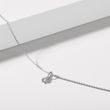BLUMENANHÄNGER MIT DIAMANT IN WEISSGOLD - KINDER ANHÄNGER - KETTEN