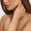 DIAMOND BANGLE CHAIN BRACELET IN ROSE GOLD - DIAMOND BRACELETS - BRACELETS