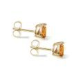 CITRINE JEWELRY SET MADE OF 14K YELLOW GOLD - GEMSTONE SETS - FINE JEWELRY