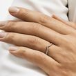 CHEVRON WEDDING RING IN 14K YELLOW GOLD - WOMEN'S WEDDING RINGS - WEDDING RINGS