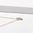 AQUAMARINE NECKLACE IN YELLOW GOLD - AQUAMARINE NECKLACES - NECKLACES
