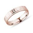 DAMENRING MIT ZWEI DIAMANTEN IN ROSÉGOLD - RINGE DIAMANT - RINGE
