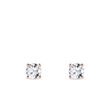 BOUCLES D'OREILLES DIAMANTS 0,33 CT - PUCES D'OREILLES EN DIAMANT - BOUCLES D'OREILLES