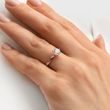 RING AUS ROSÉGOLD MIT 1 CT DIAMANT - VERLOBUNGSRINGE MIT BRILLANT - VERLOBUNGSRINGE