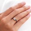 DIAMOND RING IN WHITE GOLD - ENGAGEMENT DIAMOND RINGS - ENGAGEMENT RINGS