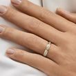 DIAMOND ETERNITY WEDDING RING IN 14K YELLOW GOLD - WOMEN'S WEDDING RINGS - WEDDING RINGS